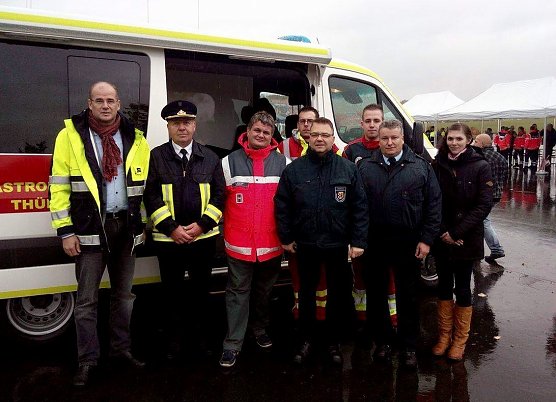 Neues Fahrzeug f&uuml;r den Katastrophenschutz (Foto: Pressestelle Landratsamt Nordhausen)