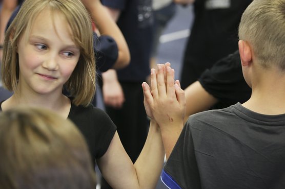 Klassenreise ins Theater (Foto: C. Witzeol)