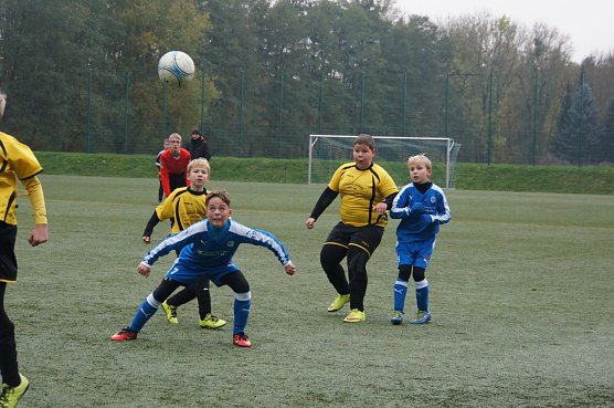 Zum 7. Spieltag traten die E 3 (U 10) - Junioren des FSV Wacker 90 Nordhausen auf dem heimischen Kunstrasenplatz gegen den Tabellenf&uuml;nften vom FSV 2006 Holzthaleben an (Foto: Uwe Nebelung)