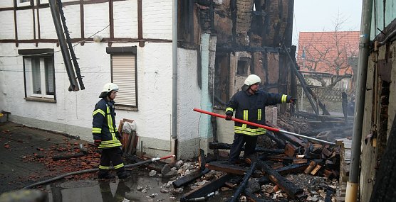 Brand in Auleben - der Tag danach (Foto: nnz)