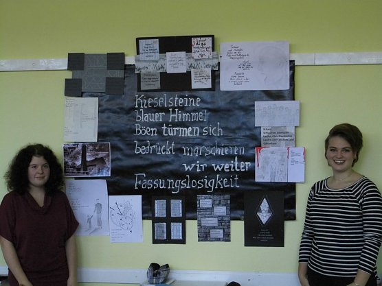 Der Besuch in Buchenwald wurde lyrisch verarbeitet (Foto: Friedrich Schiller Gymnasium Bleicherode)