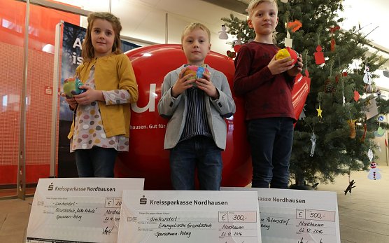 Haben die sch&ouml;nsten Sparschweine gestaltet (Foto: nnz)