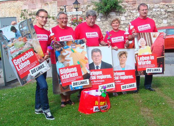 Linke Aktion (Foto: LINKE)