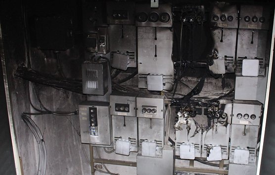 Hier war der Brand ausgebrochen (Foto: Feuerwehr Heiligenstadt)