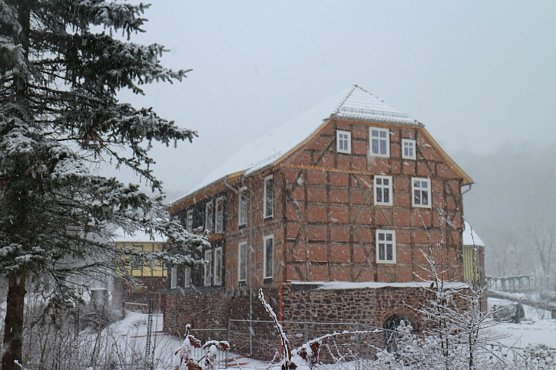 Bis 2019 soll das Haus des Gastes endg&uuml;ltig fertiggestellt sein (Foto: Angelo Glashagel)