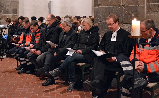 Traditioneller Gottesdienst in der Frauenbergkirche (Foto: JUH)