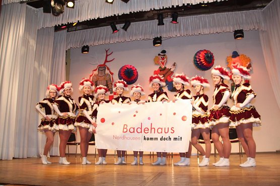 Badehaus unterst&uuml;tzt Bleicher&ouml;der Karnevalisten (Foto: Bleicher&ouml;der Carneval Club)