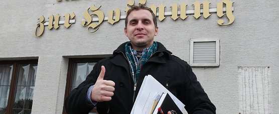 Marcus Wenzel hat die "Hoffnung" in Werther gekauft (Foto: nnz)