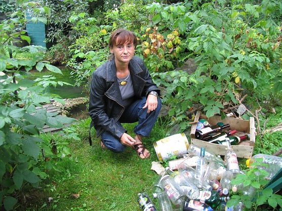 Abfall im Fluuß (Foto: psv) Abfall im Fluuß (Foto: psv)