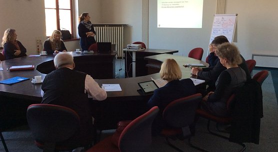 Krisenstab tagt (Foto: J. Piper)