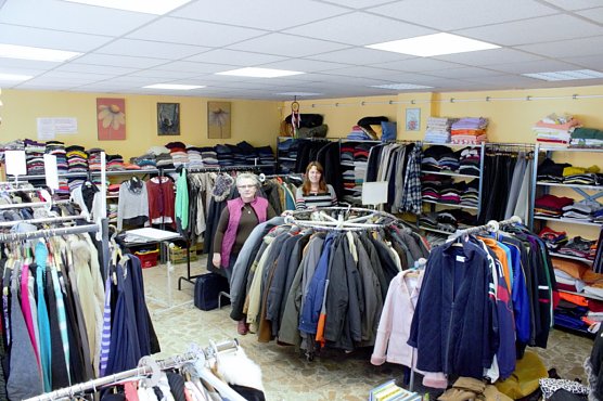 DRK Kleiderladen in der Halleschen Stra&szlig;e (Foto: DRK Kreisverband Nordhausen)