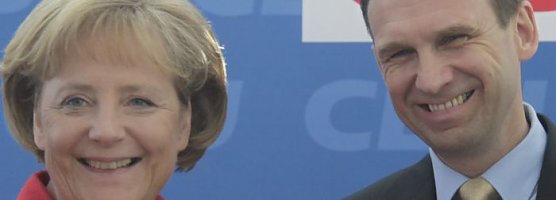 Merkel, Althaus (Foto: nnz)