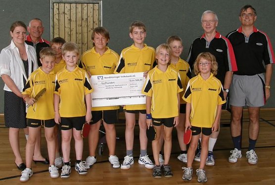 Unterst&uuml;tzung f&uuml;r Nachwuchs (Foto: W. J&ouml;dicke)