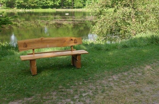 Diese Bank wurde jetzt gestohlen (Foto: privat)