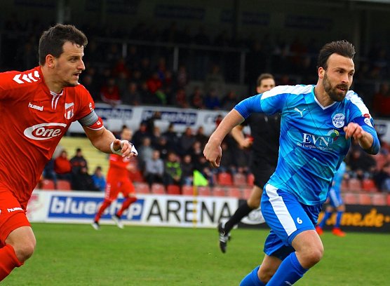 Auch Wacker-Kapit&auml;n Tobias Becker will am Sonntag alles geben. (Foto: Bernd Peter)
