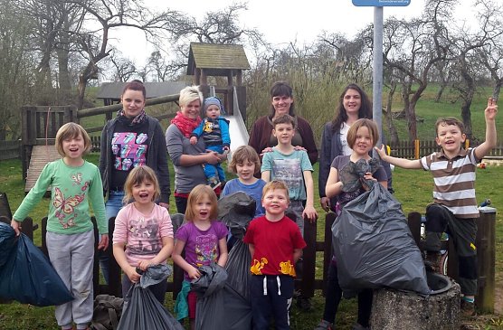 Fr&uuml;hjahrsputz in Osterode (Foto: Anett Papke)