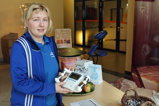 Das Besondere an der Salzgrotte (Foto: Karl-Heinz Herrmann)