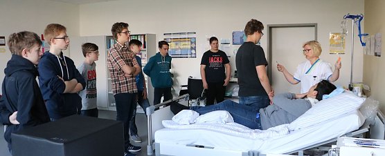 Workshop mit Praxisanleiterin (Foto: SHK)