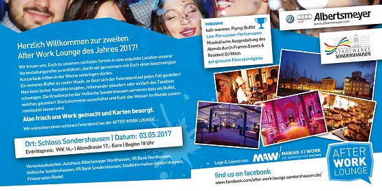 Wieder AFTER WORK LOUNGE (Foto: Jana Gro&szlig;)