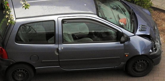 Aufgefahren (Foto: Peter Blei)