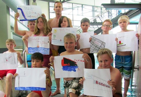 &Uuml;berraschung zum Kindertag (Foto: Badehaus Nordhausen GmbH)