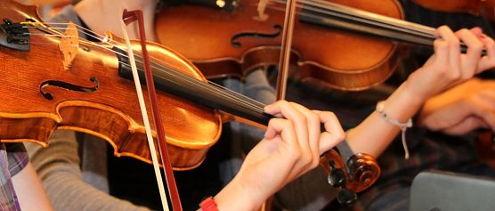 Geigen (Foto: J. Piper)