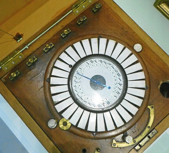 August Kramers Zeigertelegraph (Foto: Heidelore Kneffel)