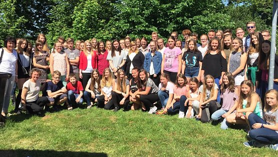 Schillers auf Musical-Fahrt (Foto: privat)