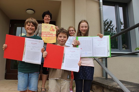 Was man nach den Zeugnissen mit der ganzen Freizeit anfangen kann, das wei&szlig; "FIN" (Foto: Familiennetzwerk Nordhausen)