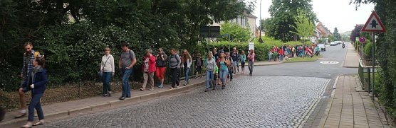 Bild: Harzblickwandermarathon - Start der Kurzstrecke