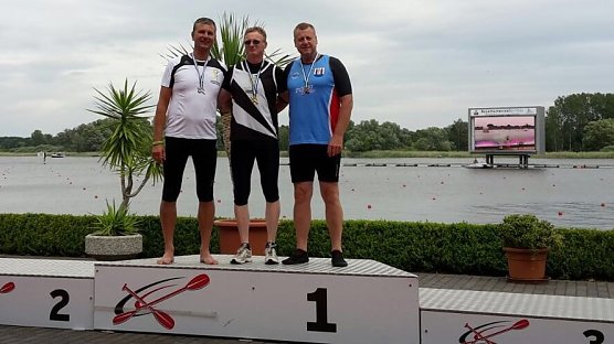 Gold für die Regatta des Nordhäuser Kanuten Olaf Ostwald (Foto: Nordhäuser SV) Gold für die Regatta des Nordhäuser Kanuten Olaf Ostwald (Foto: Nordhäuser SV)