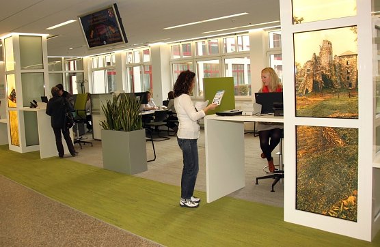 Der Terminservice des B&uuml;rgerServiceZentrums im Landratsamt Nordhausen wird immer h&auml;ufiger genutzt. (Foto: Pressestelle Landratsamt Nordhausen)