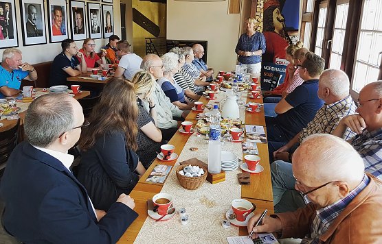 Fr&uuml;hst&uuml;ck mit Inge Klaan (Foto: privat)