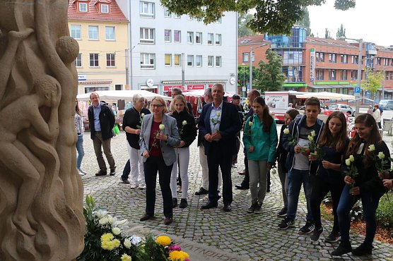 Weltfriedenstag in Nordhausen (Foto: Angelo Glashagel)