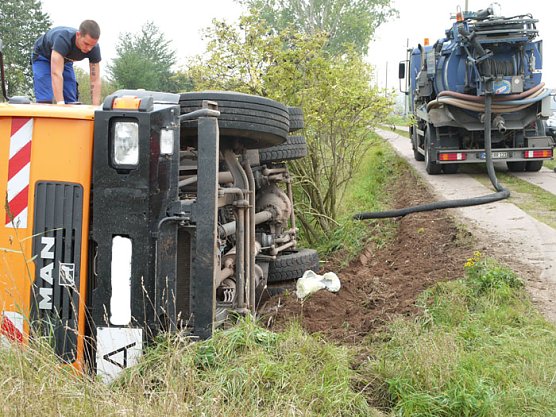 Umgekippt (Foto: nnz) Umgekippt (Foto: nnz)