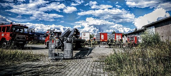 Gro&szlig;einsatz in Gro&szlig;wechsungen (Foto: Andreas Grunwald)