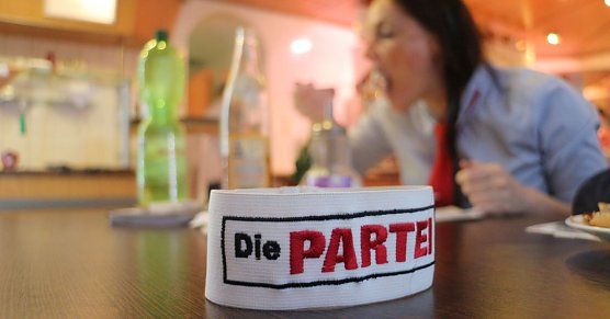 nnz-Interview mit "Die Partei" (Foto: Angelo Glashagel)
