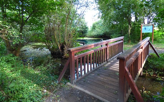 Br&uuml;cke am grundlosen Loch (Foto: Frank Ballhause)