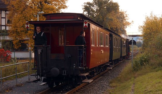 Unterwegs im Salonwagen (Foto: Bernd Thielbeer)