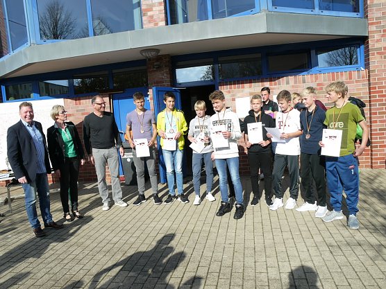 Team vom Gymnasium Worbis (Foto: Ilka K&uuml;hn)