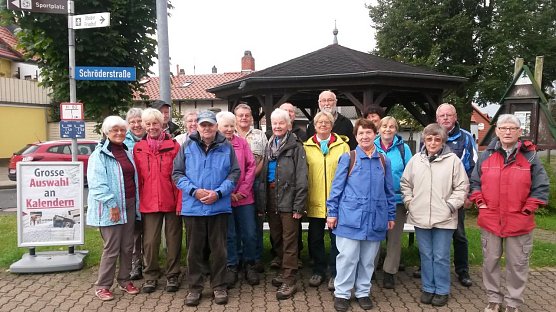 Unterwegs mit dem Harzklubzweigverein Ilfeld (Foto: privat)