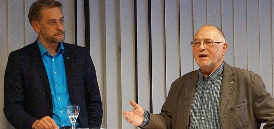 Klante und Sauermann (Foto: S. Witzel)