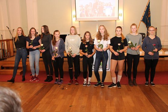 16. Sportass-Ehrung am Humboldt-Gymnasium (Foto: Uwe Tittel)