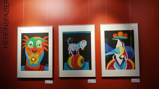 So ein Zirkus - Ausstellung im Kunsthaus wird verl&auml;ngert (Foto: Pressestelle Stadt Nordhausen)