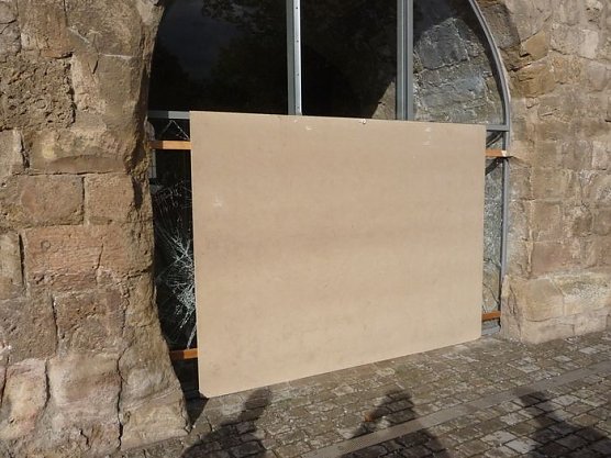 Zerstört (Foto: nnz) Zerstört (Foto: nnz)