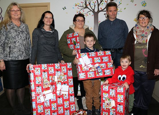 Vorgezogene Bescherung (Foto: Landratsamt Nordhausen)