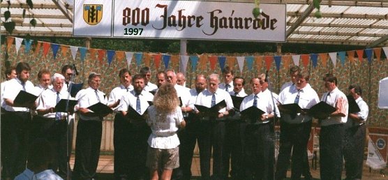 Das war einmal: Auftritt vor 21 Jahren (Foto: privat)