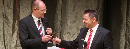 Wolfgang Asche und Matthias Jendricke (Foto: nnz)