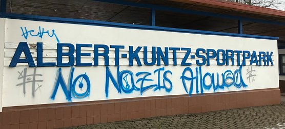 Beschmiert (Foto: privat/Facebook)