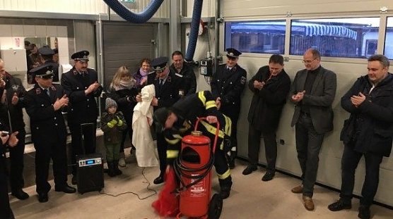 Freude bei den Kameraden (Foto: Feuerwehr Ellrich)